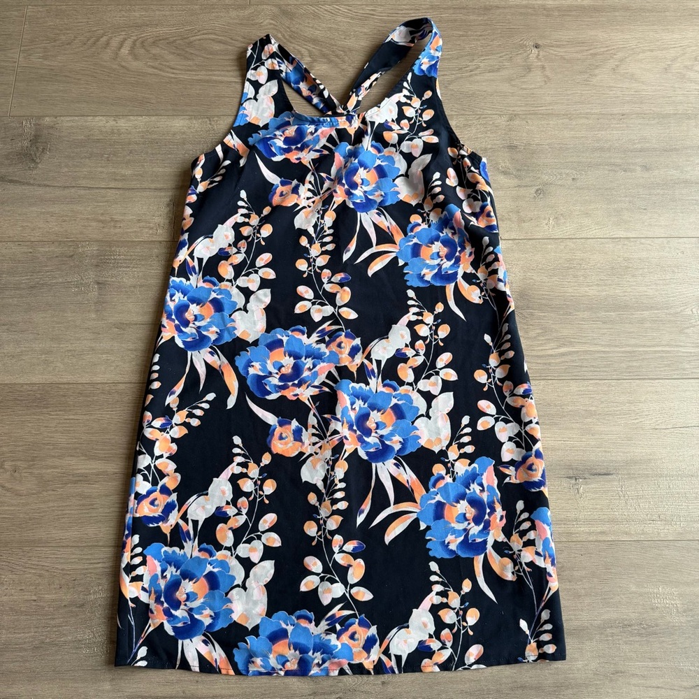 GAP Factory floral dress with racerback design - size XS